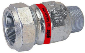 GEBO ARMATUREN gebooriginal Temperguss-KLV Serie 150 Typ A 2" x 57,0 mm für Siederohr  – 02.150.00.0657
