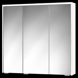 Alva Varia Spiegelschrank 80,4x73,4x14,7cm, LED-Lightstrip, Weiá - AQBMVASPS13