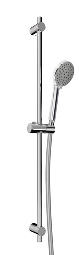 Alva Varia Brausestangenset 95cm verstb. Wandbf.,HB. 3-fach, BS 160 cm, Chrom - AQARVABS95V1