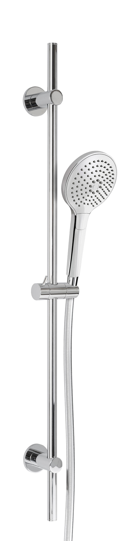 Alva Varia Brausestangenset 95cm verstb. Wandbf.,HB. 3-fach, BS 160cm, Chrom - AQARVABS95V2