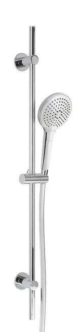 Alva Varia Brausestangenset 95cm verstb. Wandbf.,HB. 3-fach, BS 160cm, Chrom - AQARVABS95V2