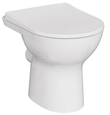 Alva Amoa Stand-WC Tiefspüler Abgang waagrecht, spülrandlos, Weiß - AQKEAMWCTWS