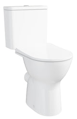 Alva Idea Kombi-Stand-WC Tiefsp. inkl. SPK+WC-Sitz,Sitzh. 46cm, spülrandl.,Weiß - AQBFIDWCTSK