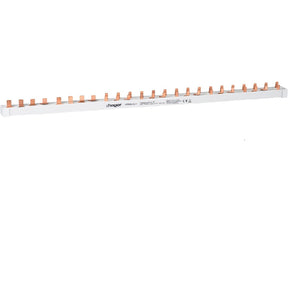 HAGER Stiftschiene 2x3P+N+16x1P+N(1PLE) 10mm²  – KB663ST