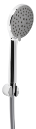 Alva Varia Wanneset, HB 3-fach Wandhalter, Brauseschl. 125cm, Chrom - AQARVAWS3.3
