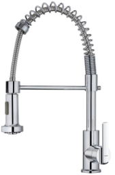Alva Juna Spltischarm. schwenkb. Federauslauf, Gesamth”he 42,8cm, Chrom - AQARJUSPT37