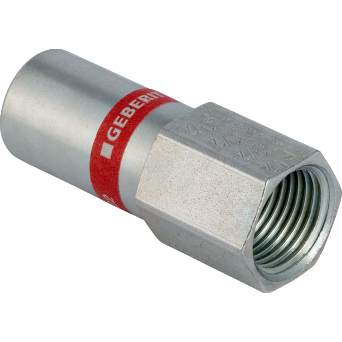 GEBERIT GE Mapress C-Stahl Uebergang mit Einschubende d28mm x Rp1/2  – 21910
