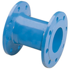 ALVA FF-Stück DN80 250mm lang Fl. PN10/16 GGG epoxybeschichtet