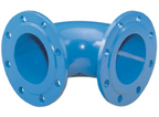 ALVA Q-Bogen 90Grad DN200 Fl. geb. PN10 GGG epoxybeschichtet