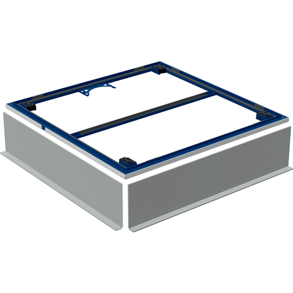 GEBERIT GE Installationsrahmen Setaplano B90 x L90cm, 4 Fuesse  – 154.470.00.1