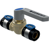 GEBERIT GE FlowFit Kugelhahn mit Bet.-hebel SiBr d16mm   – 619.850.00.1