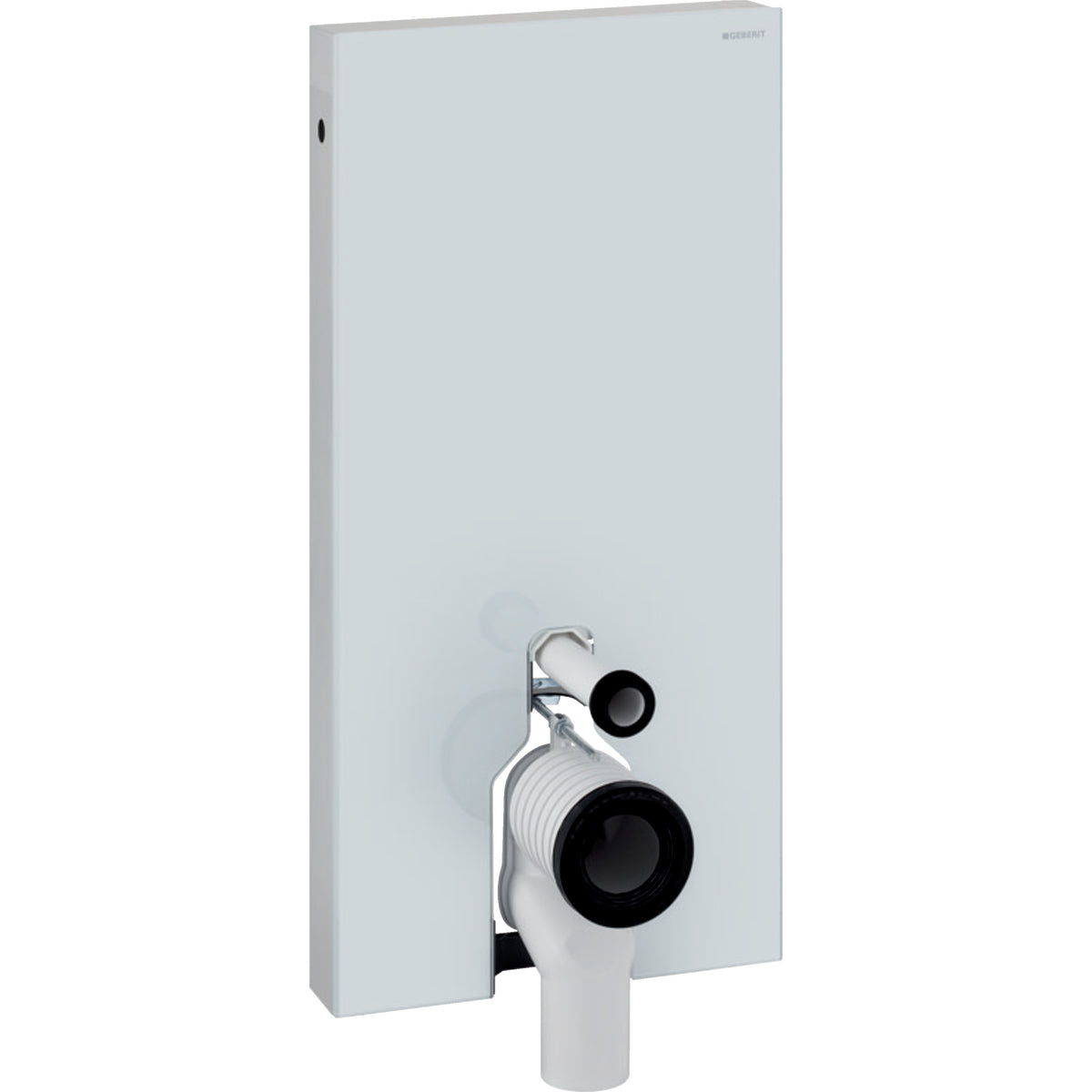GEBERIT GE Monolith WC101 Stand-WC Glas weiss  – 131.003.SI.5