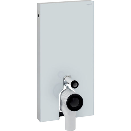 GEBERIT GE Monolith WC101 Stand-WC Glas weiss  – 131.003.SI.5