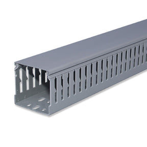GGK Verdrahtungskanal 80x100 (H x B) PVC steingrau RAL 7030   – N1680