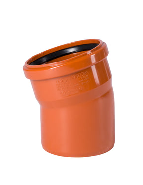 ALVA Pvc Kanal-Bogen Kgb DN 100/da 110mm 15 Grad