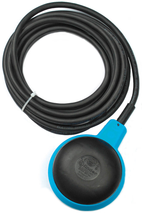 FINDER Schwimmerschalter 1W, für gering verschmutztes Wasser, 5m Kabel  – 72.A1.1.000.0501