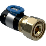 GEBERIT GE FlowFit Verschraubung SiBr Eurokonus d16mm x G3/4   – 620.330.00.1