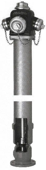 KRAMMER Euro2000 NGG-Überflurhydrant Fig.250 RW0 PN10/16 DN80 RD 1.5m CCB Kopf blau  – 5018531