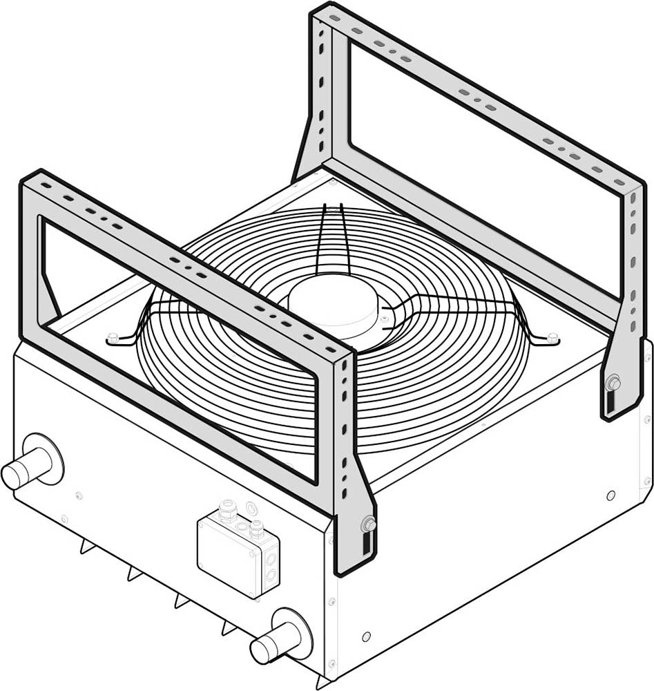 ALVA Decken-Wandkonsole Set Baugröße 4