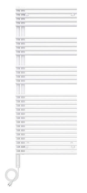 Alva Bela 2.0 Badheizkörper rein elektr. 400W, 116,1x50cm, rechts offen, Weiß - AQBHBE120.50ER