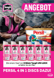 ALVA Aktionspaket Tangit 160m VPE 6 Stk inkl. Persil 4 in 1 Discs
