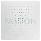 REGENWERK Regenwerk Passion Kopfbrause Edelstahl,Softedge, 400 x 400 mm   – BPPAARRKB3SE