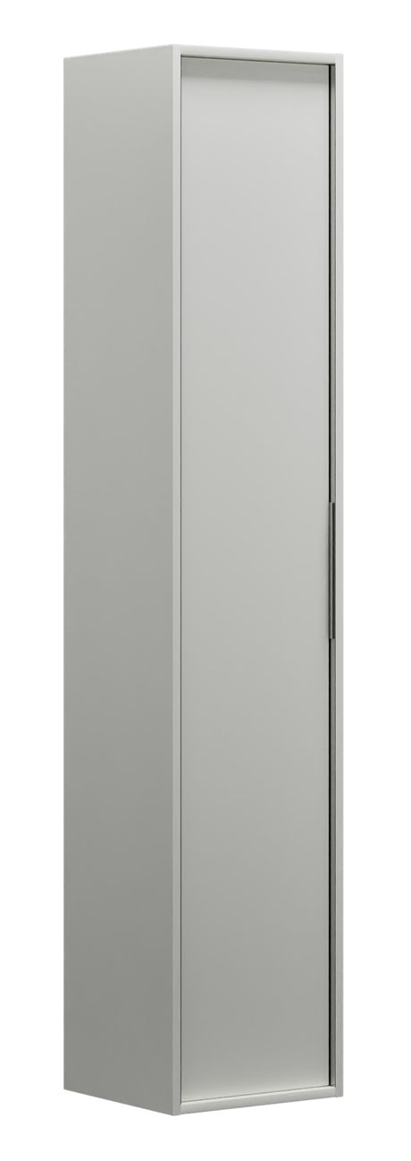 Alva Pura 1.0 Hochschrank mit 1 Tür links, 35x176x33cm, Weiß Matt - AQBMPUHSLWM