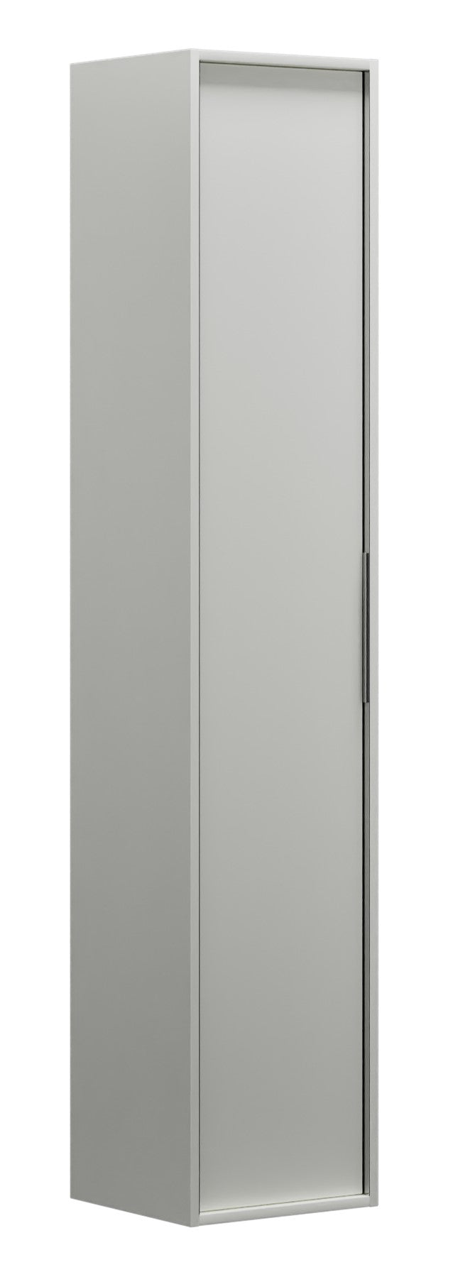 Alva Pura 1.0 Hochschrank mit 1 Tür rechts, 35x176x33cm, Weiß Matt - AQBMPUHSRWM