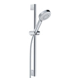 Alva Una 1.0 Brausestangenset 60cm Handbrause 3-fach,Brauseschl.160cm,Chrom - AQBS1