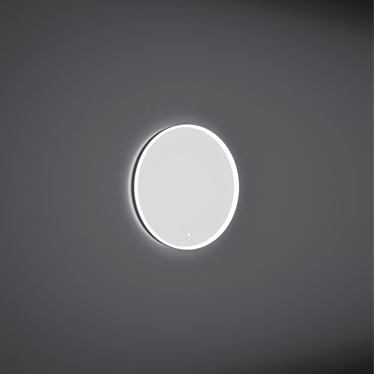 Alva Forta 2.0 Lichtspiegel rund d 80cm Touchschalt.,LED 37W, Lichtrahm. Weiß M. - AQBMFOLSR20