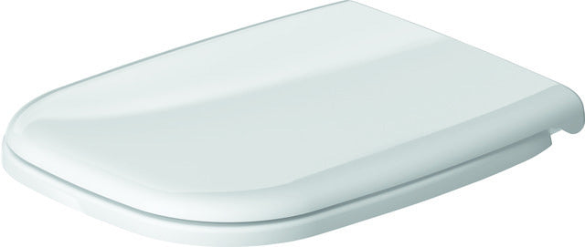 DURAVIT Duravit D-Code WC-Sitz, ohne Absenk- automatik, Scharniere Edelstahl, weiß   – 0067310000