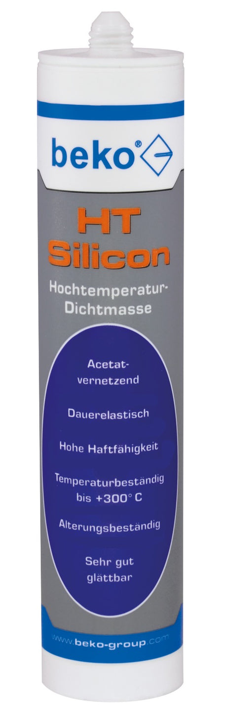Alva hochtemp. Silikon dunkelrot, (bis +300 °C) - ACSILIKHB