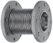 ALVA Stahlkompensator ST.FM PN16 DN65, mehrwelliger Balg 1.4541, Außenschutzrohr St37 - ARTHSTFM65