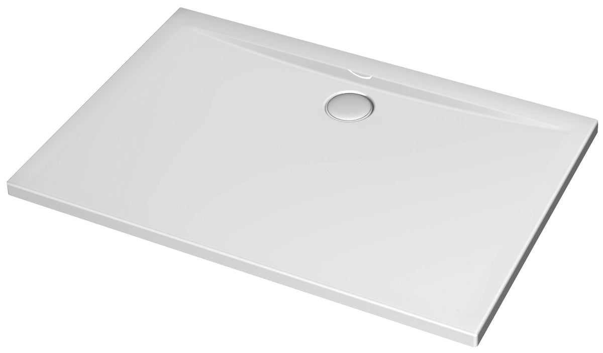 Alva Idea Acryl Brausetasse 120x90x4,7cm, Weiß ohne Füße - AQBTIDBT120.90F