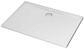 Alva Idea Acryl Brausetasse 120x90x4,7cm, Weiß ohne Füße - AQBTIDBT120.90F