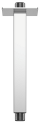 Alva Varia Deckenauslauf 1/2" 20cm, quadratisch, Chrom - AQARVADA20Q