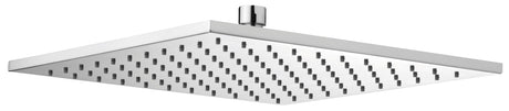 Alva Varia Kopfbrause 30x30x1cm quadratisch, mit Antikalk, Metall Chrom - AQARVAKB30Q