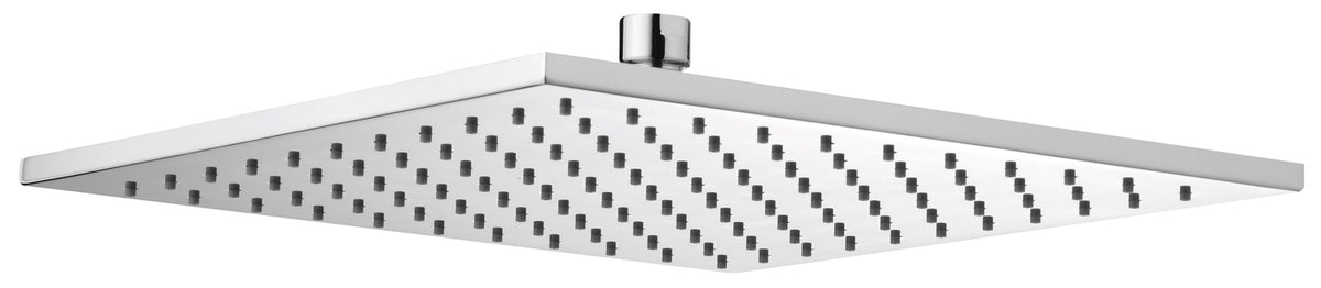 Alva Varia Kopfbrause 30x30x1cm quadratisch, mit Antikalk, Metall Chrom - AQARVAKB30Q