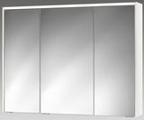 Alva Varia Spiegelschrank 100x74x14,2cm, LED-Lightstrip, Weiß - AQBMVASPS4