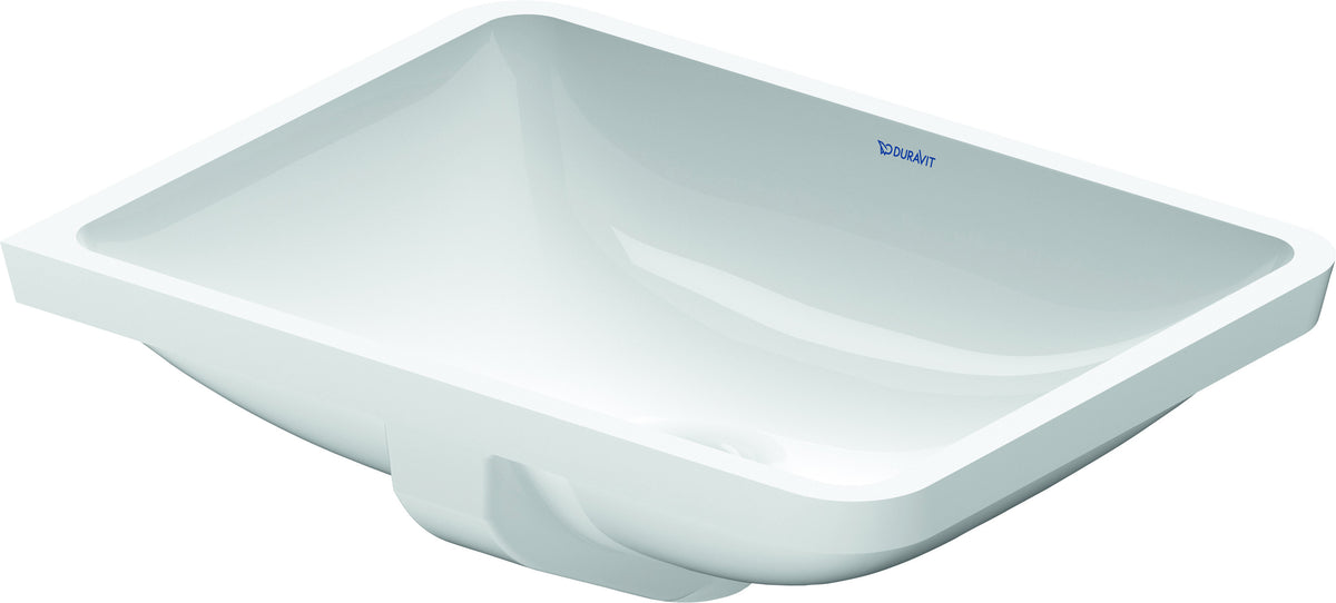 DURAVIT Duravit Starck 3 Einbau Waschtisch v.u. 490mm o.HL weiß   – 0305490000