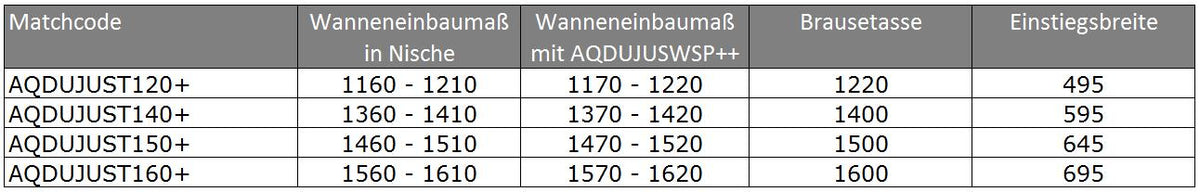 Alva Juna Schiebetür 2-tl. Festf. links, 120/200cm, Silber HGL, ESG Clean - AQDUJUST120L