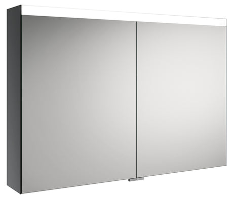 Alva Prima Spiegelschrank, Korpus verspiegelt, 100x69x16cm,LED-Beleuchtung - AQBMPRSPS3