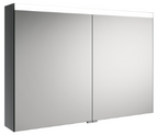 Alva Prima Spiegelschrank, Korpus verspiegelt, 100x69x16cm,LED-Beleuchtung - AQBMPRSPS3