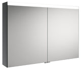 Alva Prima Spiegelschrank, Korpus verspiegelt, 100x69x16cm,LED-Beleuchtung - AQBMPRSPS3