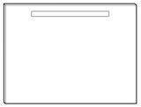 Alva Viva LED-Lichtspiegel 100x60x2,6cm, ohne Schalter, Chrom-Optik - AQBMVILS5