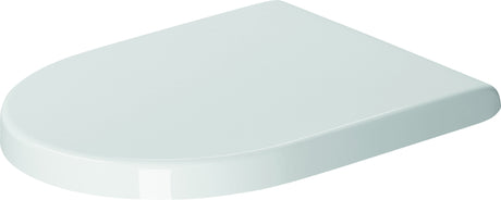 DURAVIT Duravit Starck 3 WC-Sitz mit Absenkaut. Scharnier Edelstahl, weiß   – 0063890000