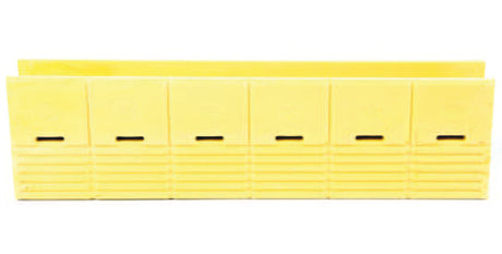 MHS MHS Abflussführung, 6 Einzelstücke alle 80mm teilbar, A50/500-6  – A5050060000000