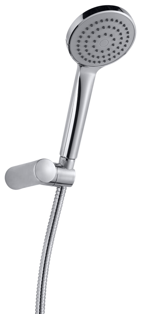 Alva Varia Wannenset, HB 1-fach Wandhalter, Brauseschl. 125cm, Chrom - AQARVAWS1.3