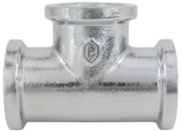 Alva Varia T-Stck Messing verchromt 1/2" - AQARVAT1/2