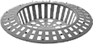Alva Varia Abflusssieb Weiß 60mm - AQARVAAS60